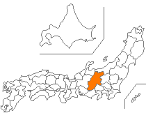 長野県の位置