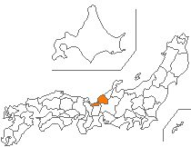 福井県の位置